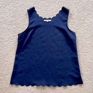 Scalloped Edge Tank - Size L - 41Hawthorn
